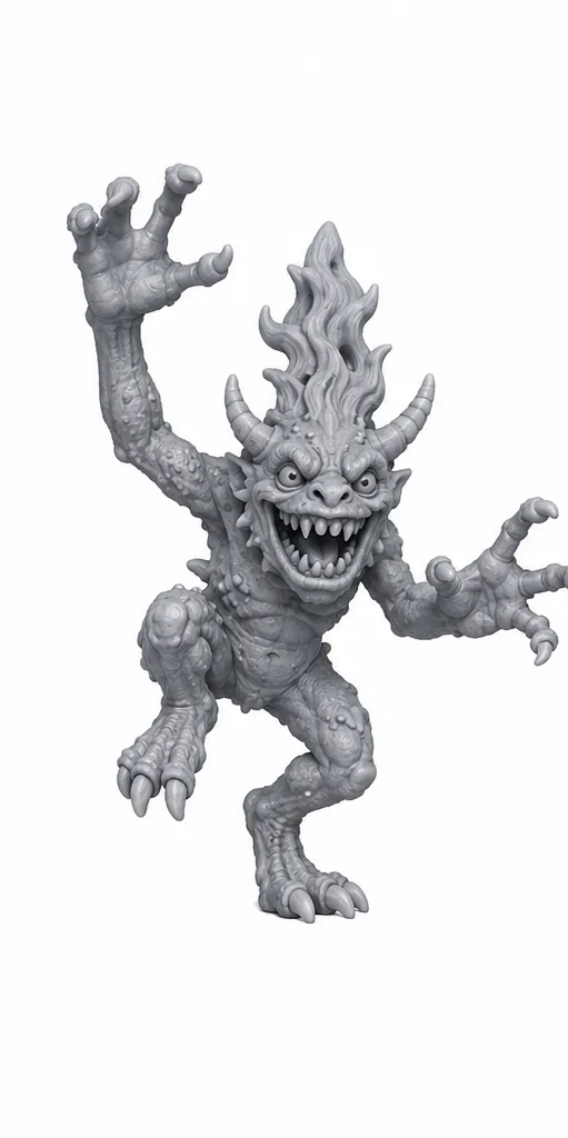 Abominations bleues de arcane — visuel de référence du modèle