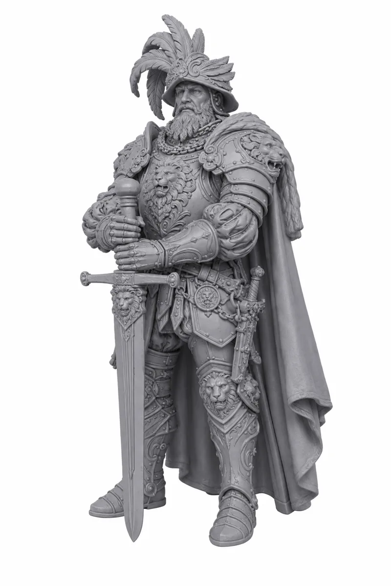 Maréchal hans von löwenhacke — visuel de référence