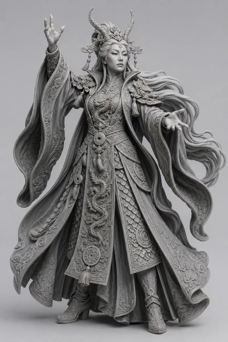 Matriarche dragon de la tempête — visuel de référence