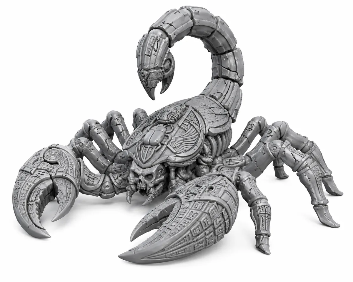 Scorpion des sables — visuel de référence
