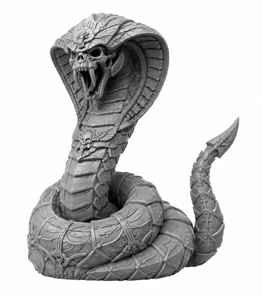 Serpents funéraires — visuel de référence