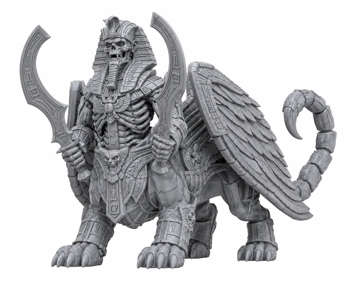 Sphinx funéraire — visuel de référence