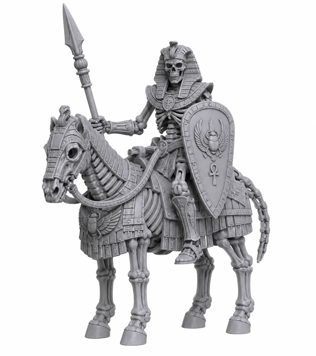 Cohorte de cavalerie osseux — visuel de référence