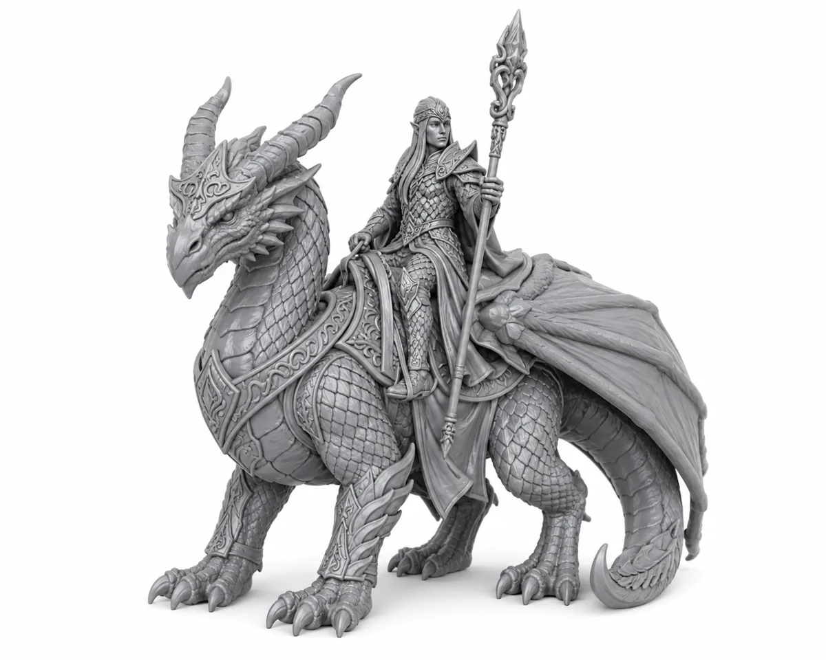 Arcaniste drake — visuel de référence