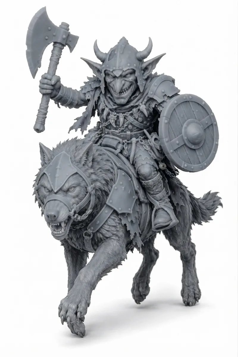 Grand meneur gremlin — visuel de référence