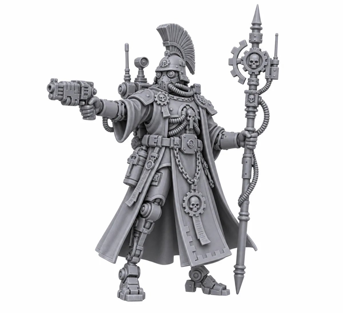 Commandeur skitarii — visuel de référence du modèle