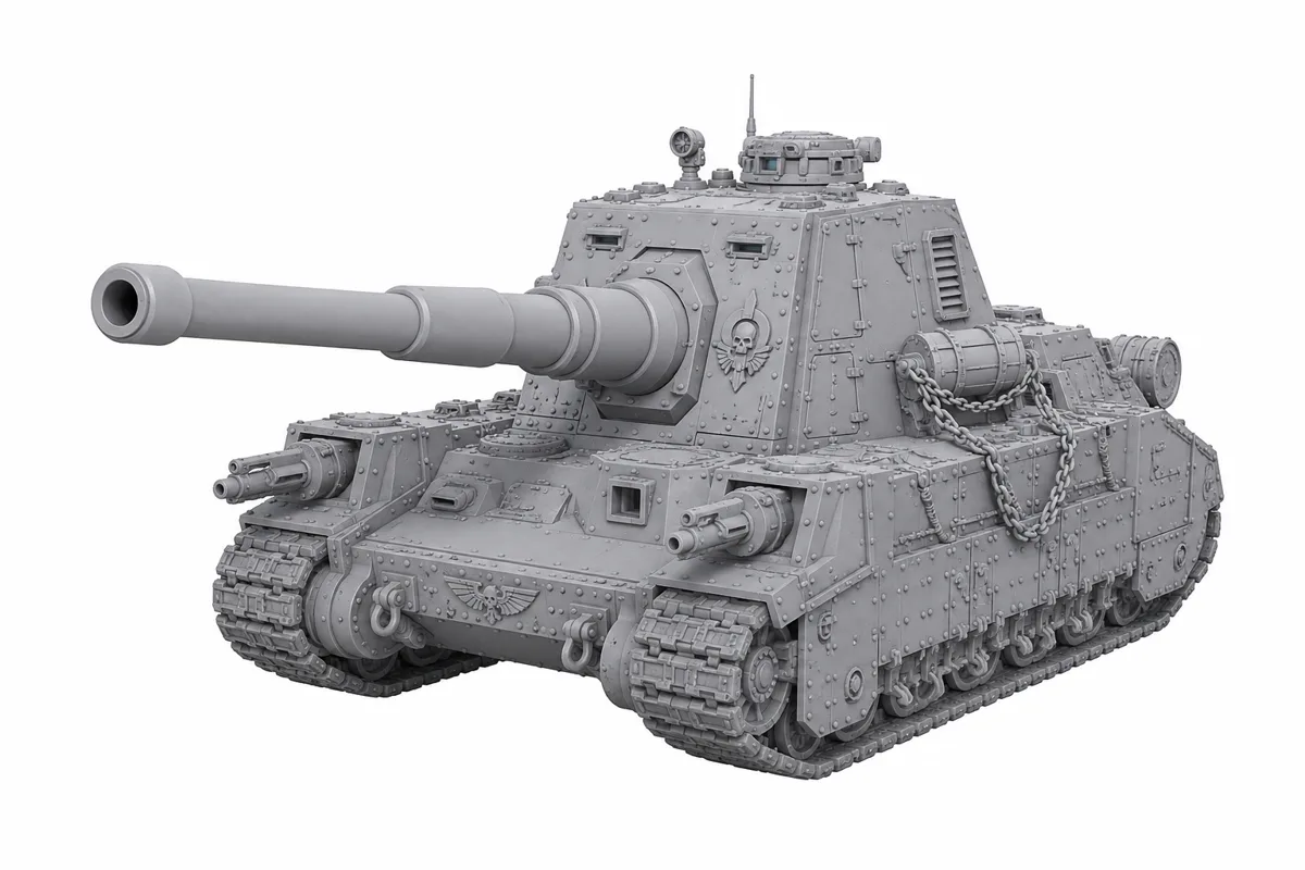 Char d’assaut lourd — visuel de référence du modèle