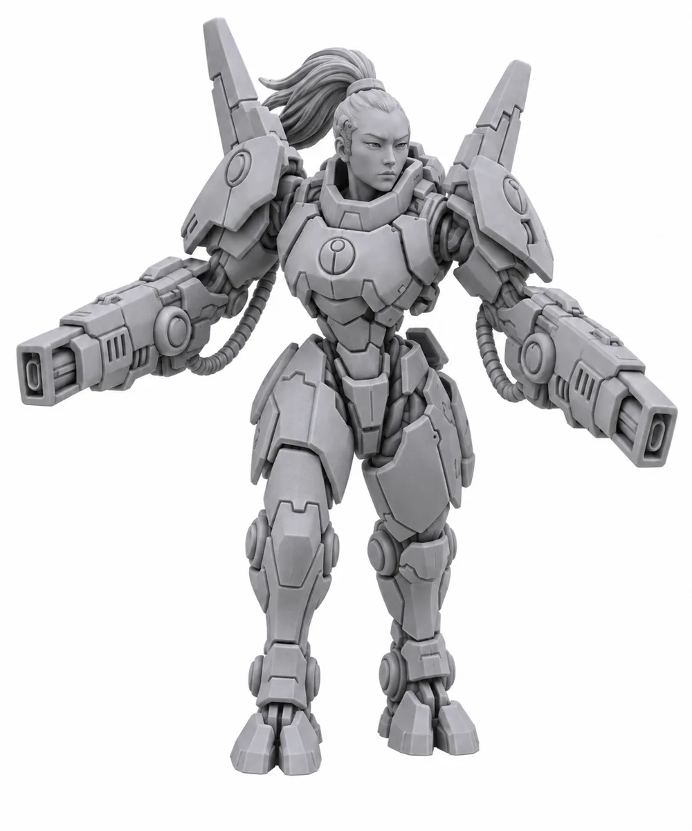 Officière shadowsun — visuel de référence du modèle