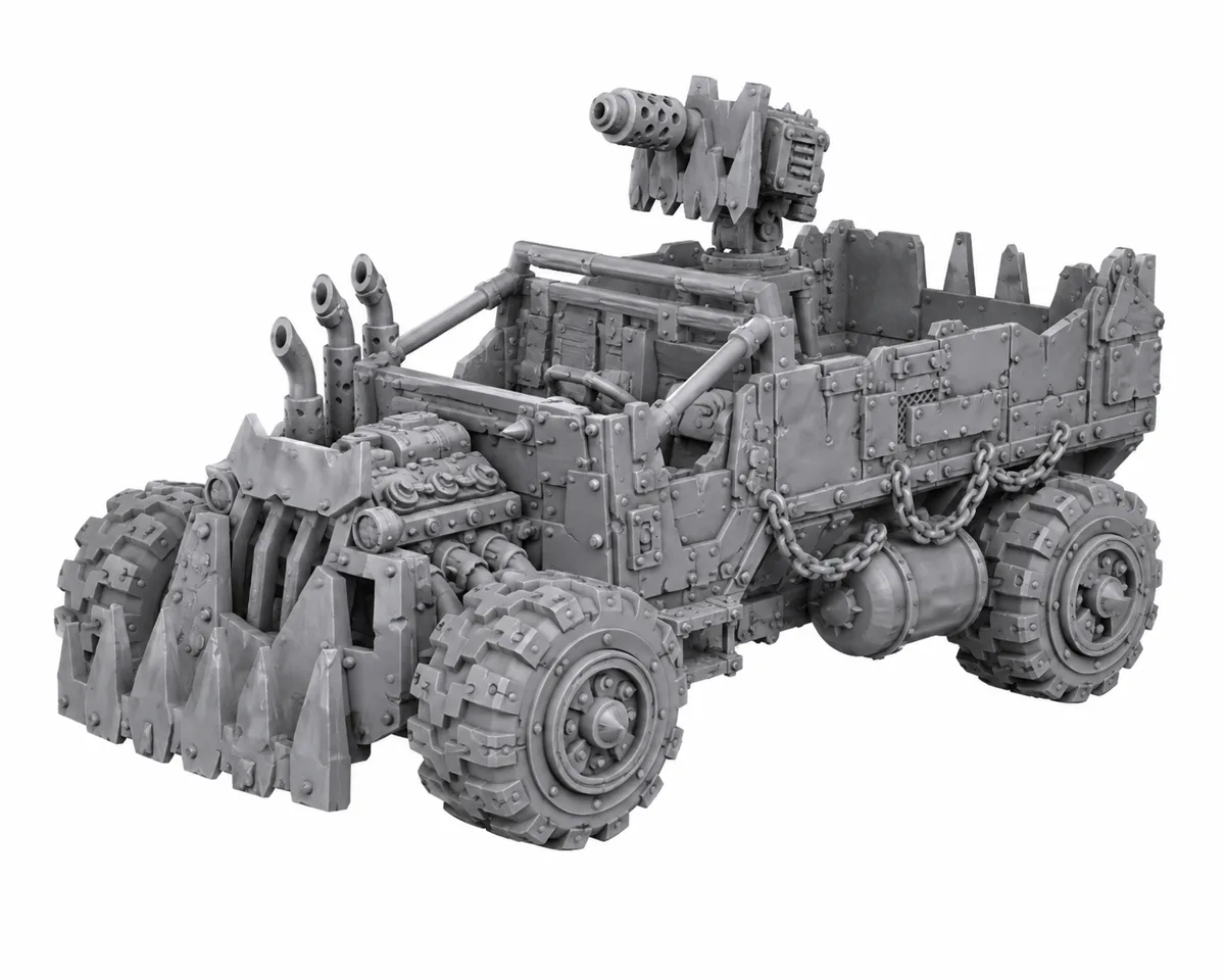 Camion de guerre orque — visuel de référence