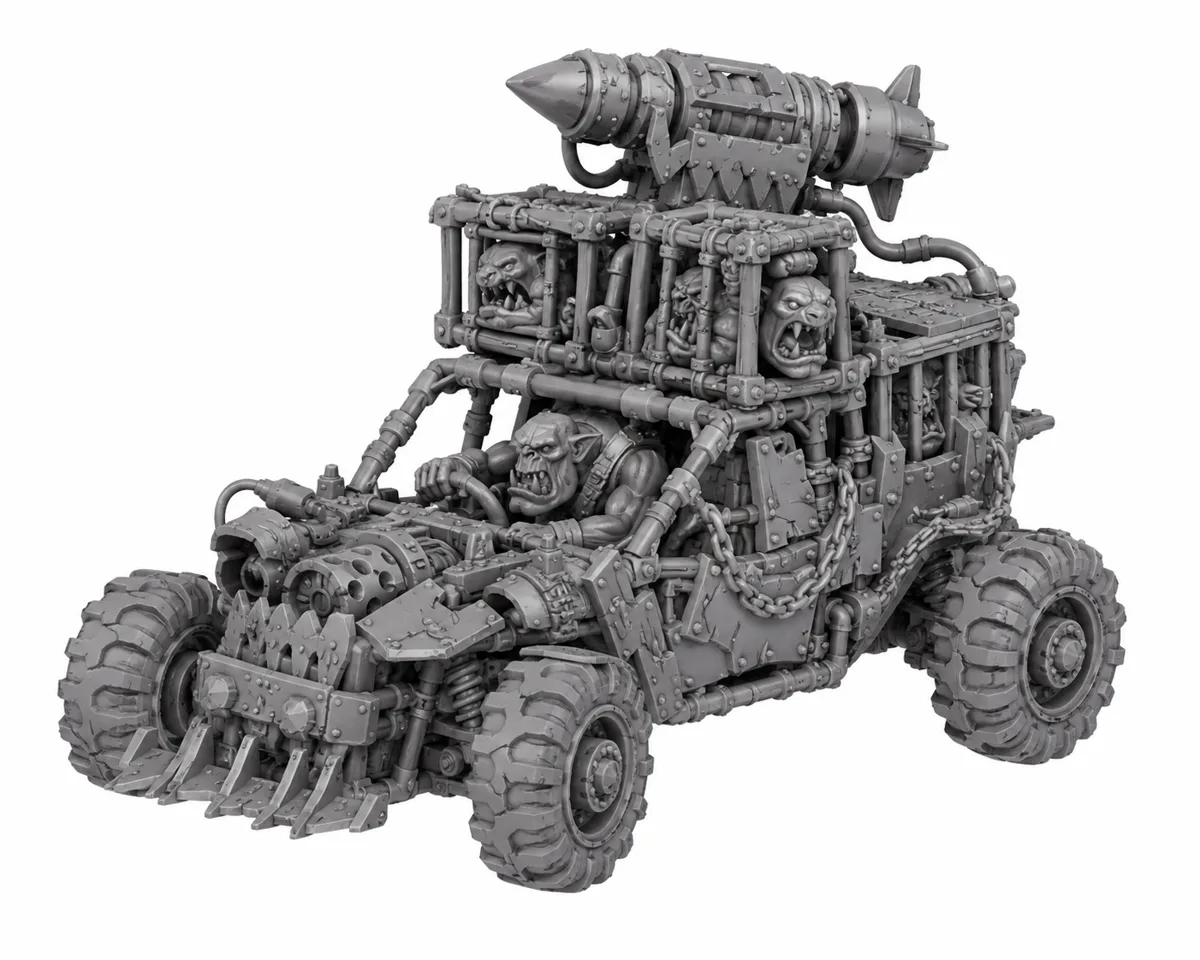 Buggy de chasse aux bêtes — visuel de référence du modèle