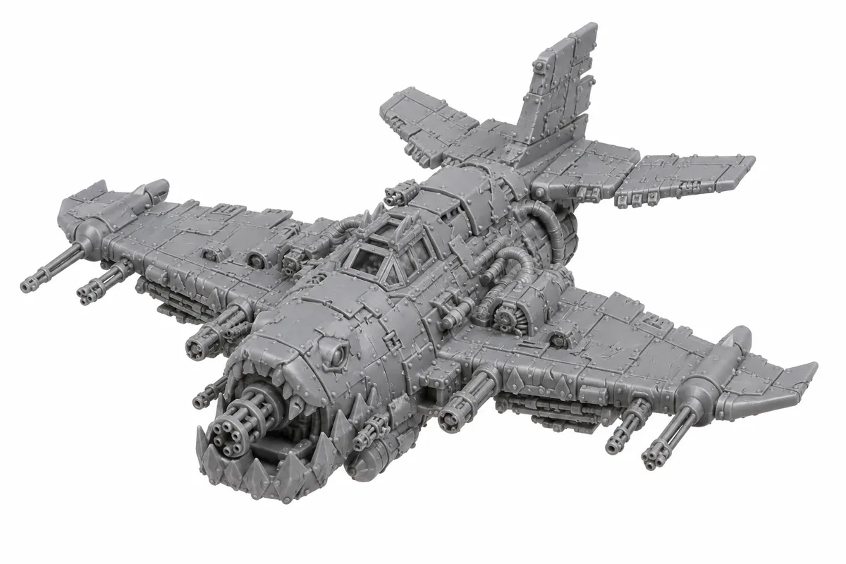 Jet d’assaut armé — visuel de référence du modèle