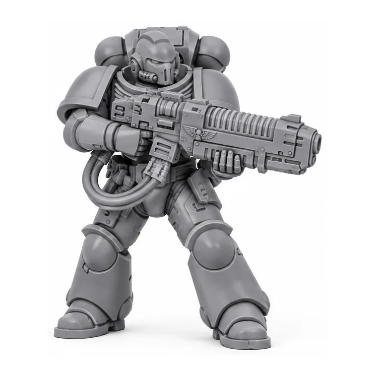 Section hellblaster — visuel de référence du modèle