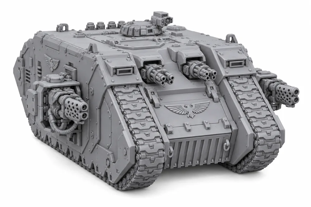 Transport lourd rédempteur — visuel de référence du modèle