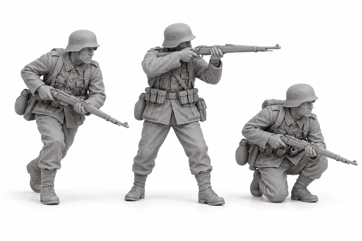 Grenadiers — visuel de référence du modèle