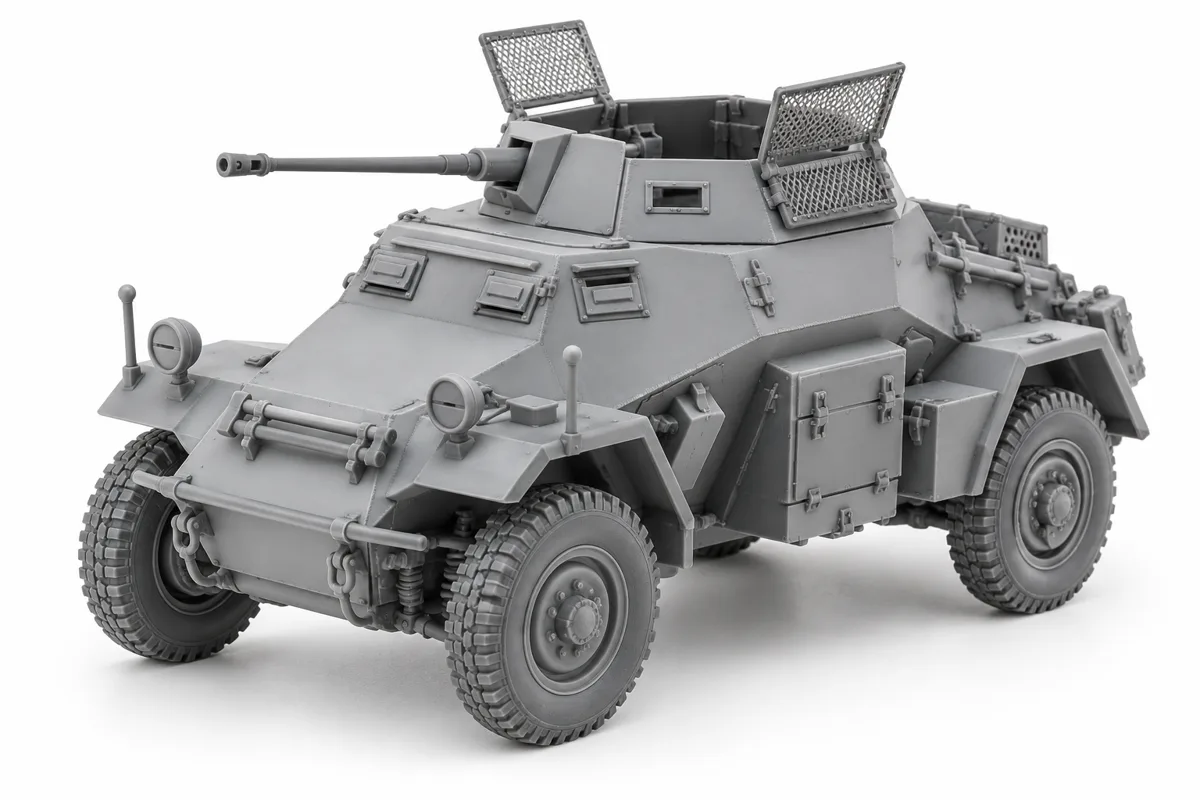 Sd.Kfz. 222 — visuel de référence du modèle