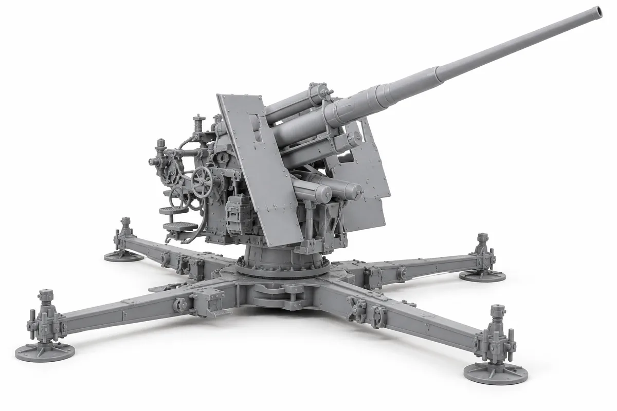 FlaK 36 de 88 mm — visuel de référence du modèle