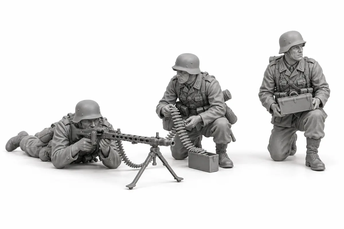 Équipe MG 34 — visuel de référence du modèle