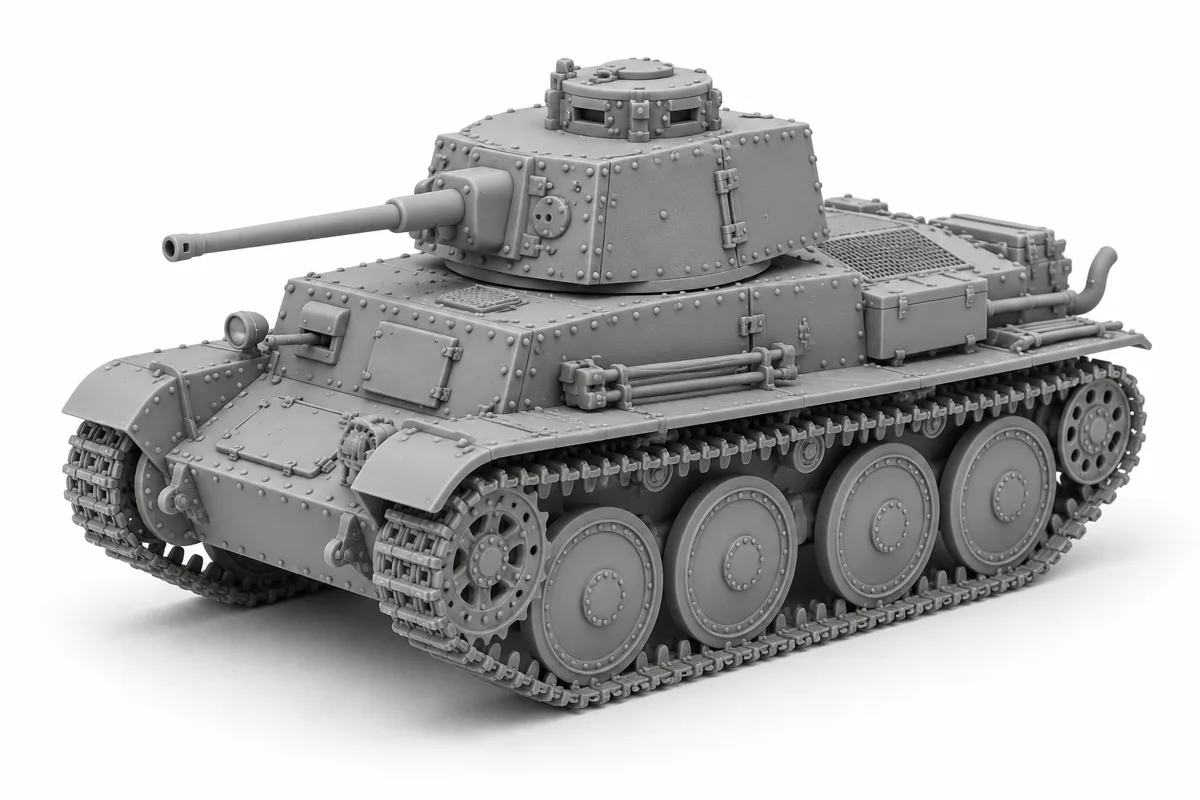 Panzer 38(t) — visuel de référence du modèle