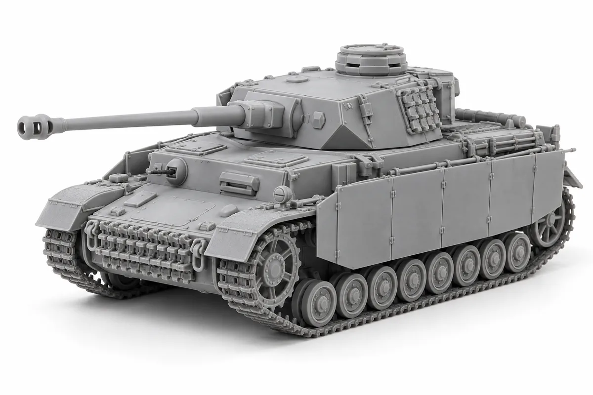 Panzer IV — visuel de référence du modèle