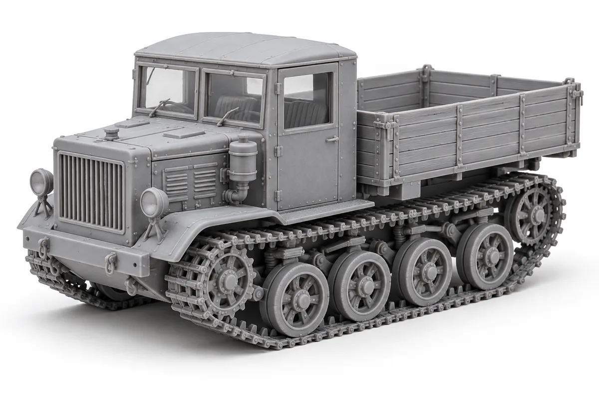 Tracteur d'artillerie STZ-5 — visuel de référence