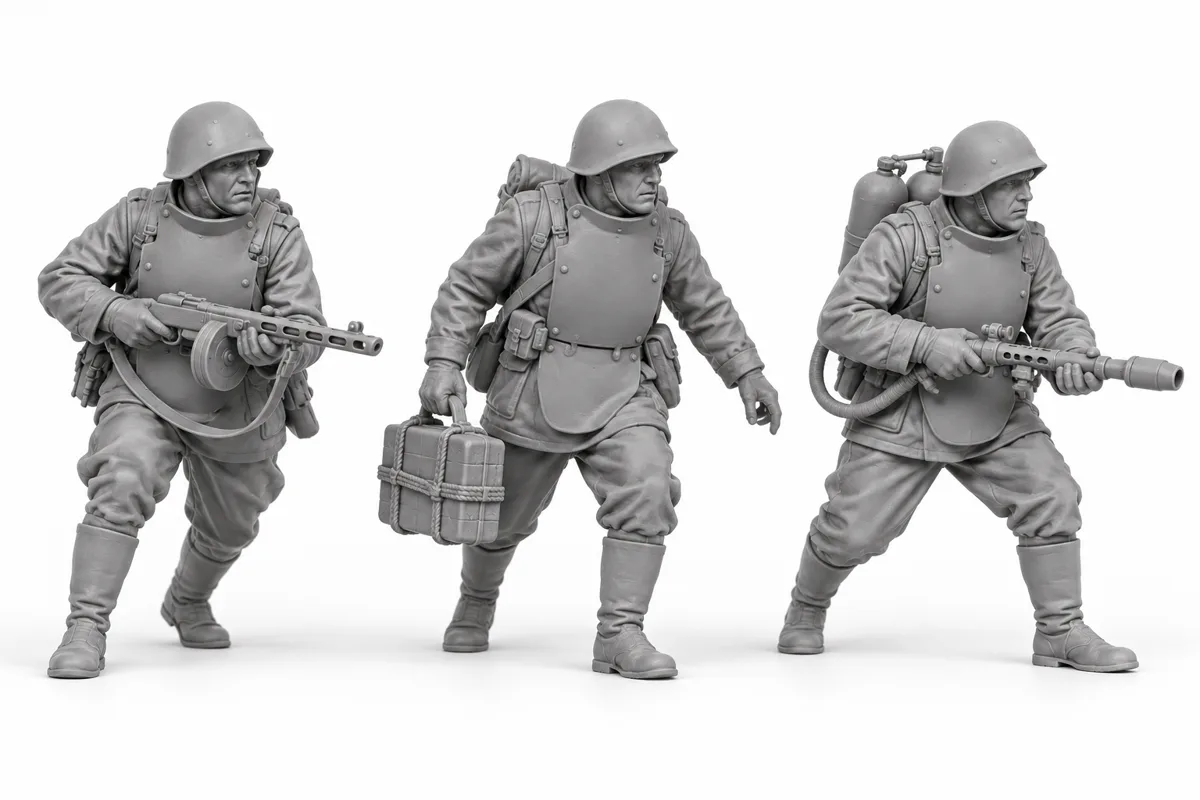 Sapeurs d'assaut — visuel de référence