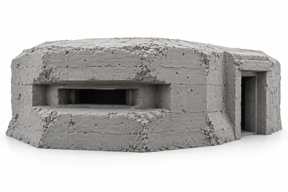 Casemate soviétique — visuel de référence