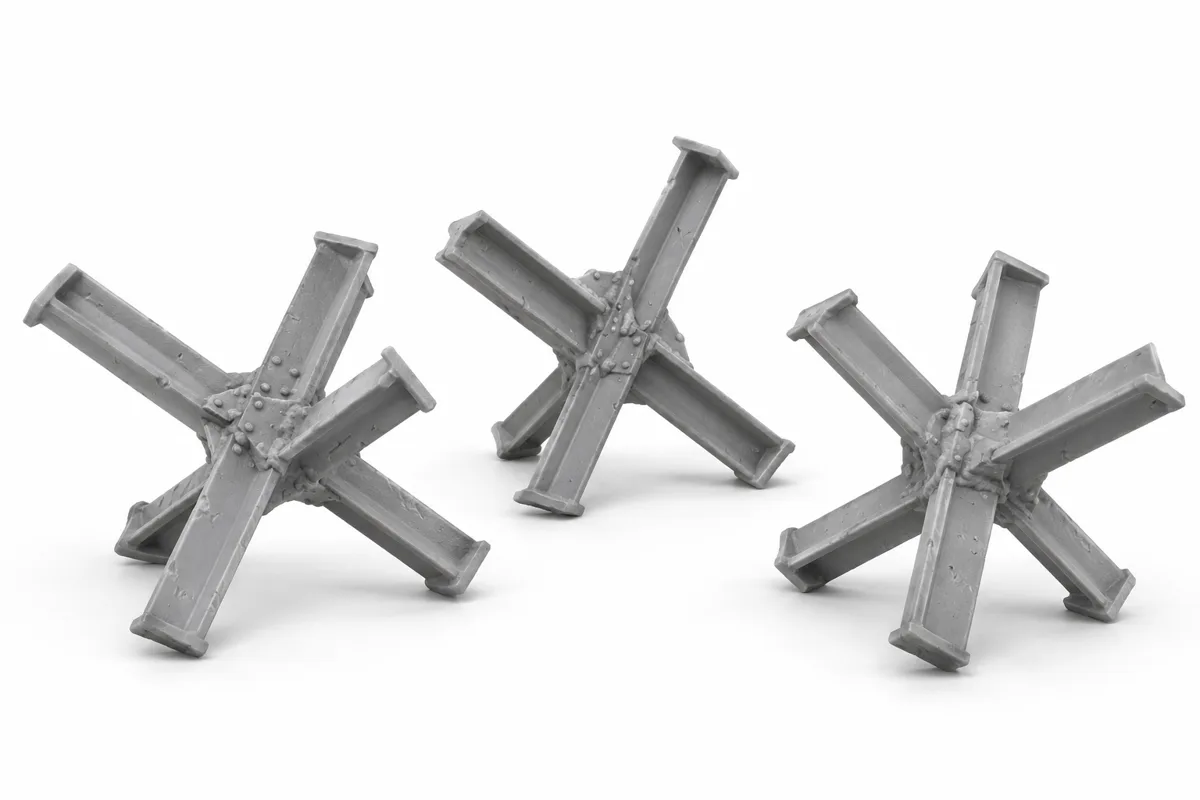 Obstacles antichars — visuel de référence