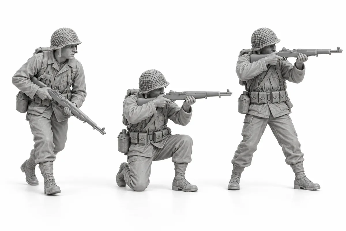 Infanterie américaine — visuel de référence