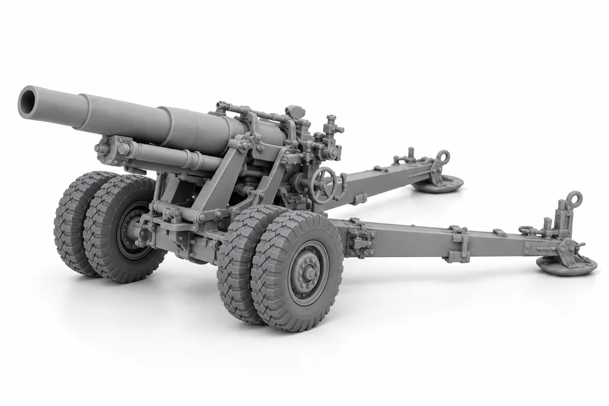 Obusier M1 de 155 mm — visuel de référence
