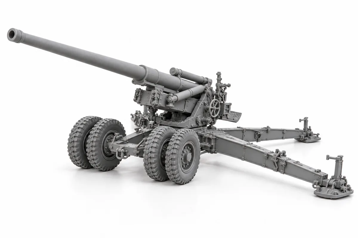 Pièce M1 Long Tom de 155 mm — visuel de référence