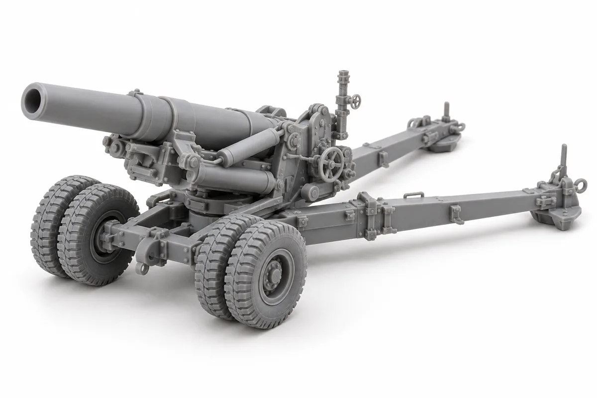 Obusier M1 de 203 mm — visuel de référence