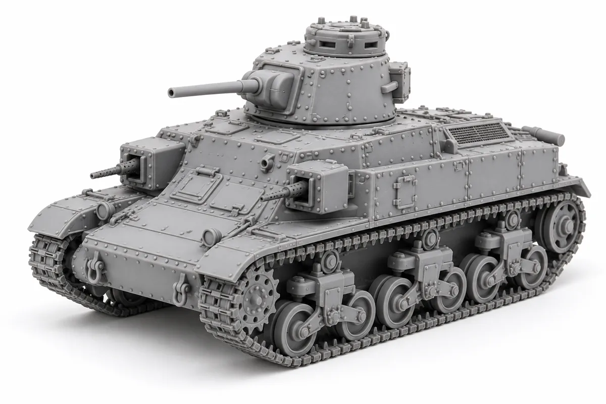 M2 Medium Tank — visuel de référence