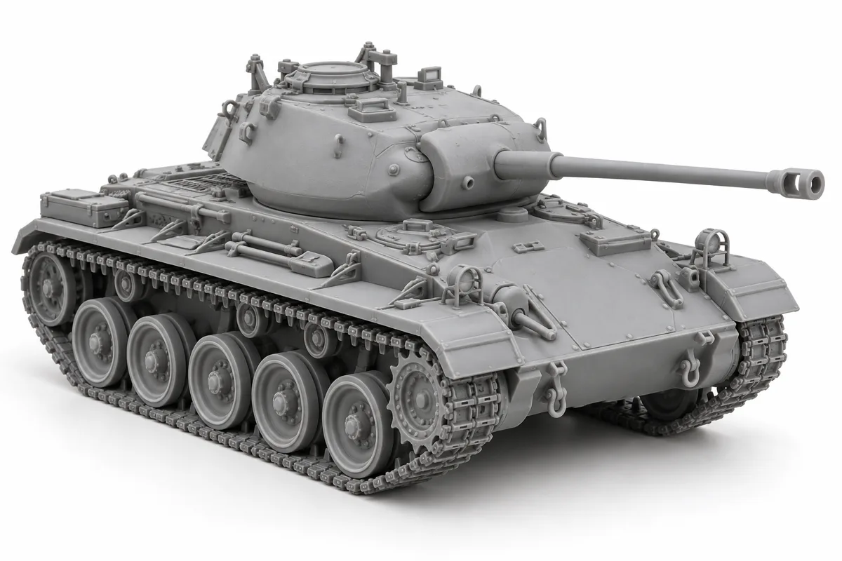 M24 Chaffee — visuel de référence