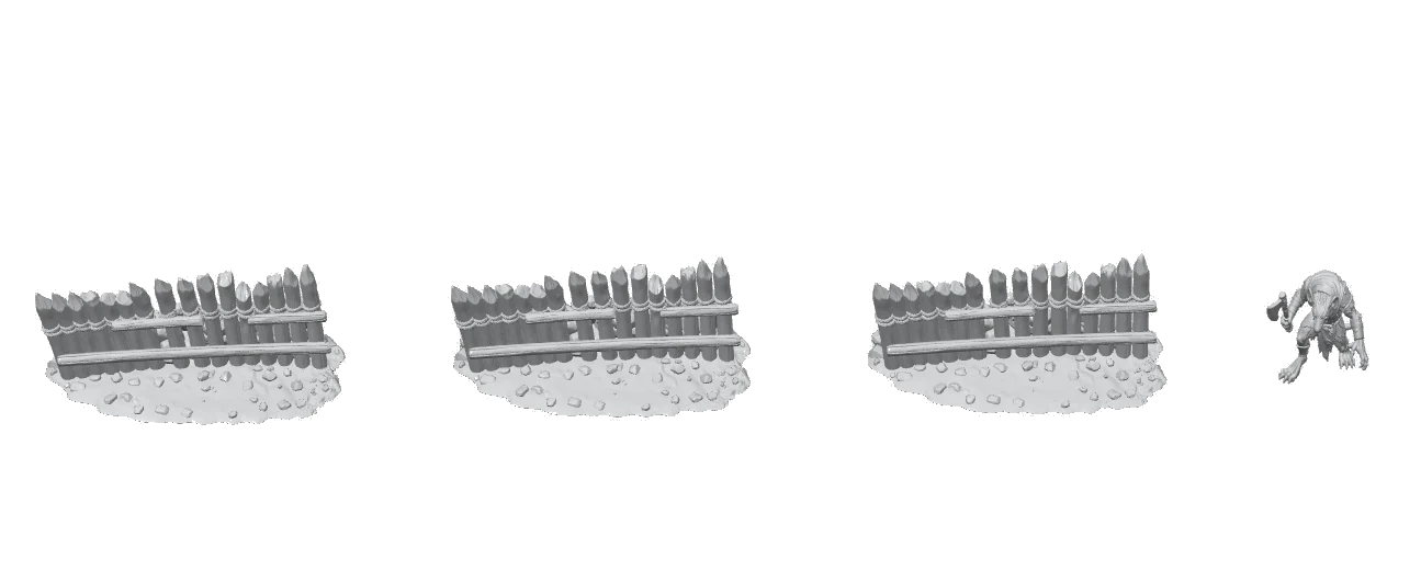 Barricades · lot de 3 pièces — Taille unique — visuel de référence